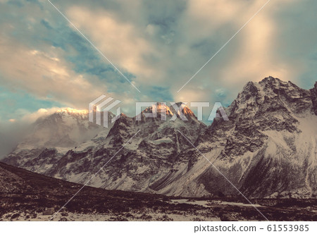 Jannu at sunset Jannu at sunset 61553985