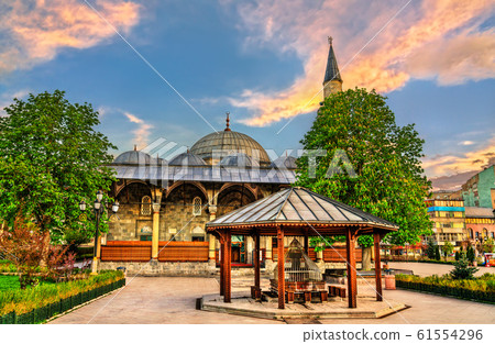 The Caferiye Mosque in Erzurum, Turkey 61554296