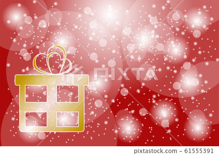 Abstract red background with Snow falling down. Abstract red background with Snow falling down. 61555391