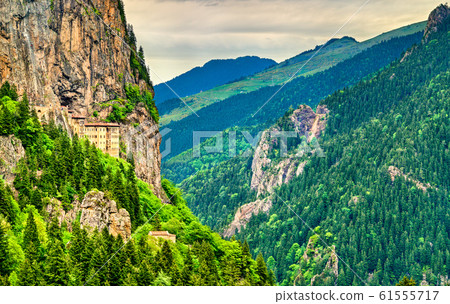 Sumela Monastery in the Pontic Mountains, Turkey 61555717