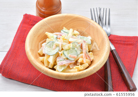 Side dish "Macaroni salad". Side dish "Macaroni salad". 61555956