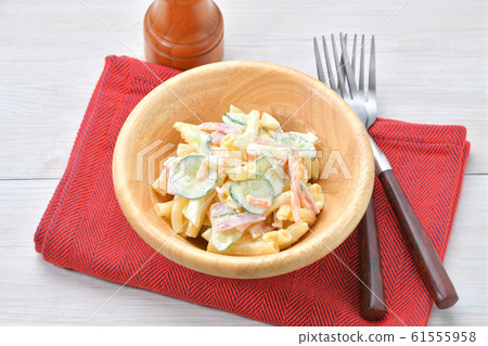 Side dish "Macaroni salad". Side dish "Macaroni salad". 61555958
