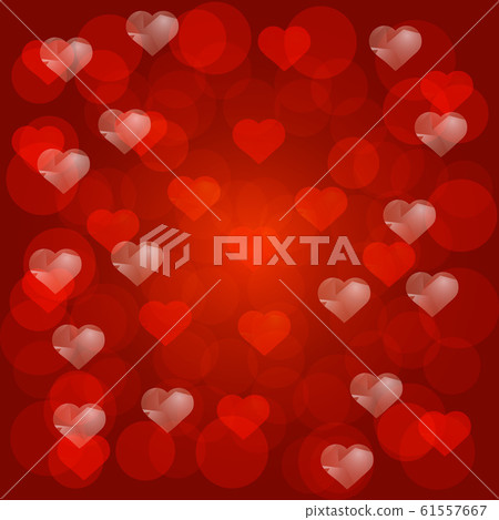 Happy valentine's day background. Brightly Colorful Illustration. Design template for Valentine's day. Happy valentine's day background. Brightly Colorful Illustration. Design template for Valentine's day. 61557667