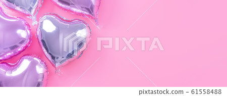 Ki-ball lovers powder-colored background foil balloon pink background valentine Ki-ball lovers powder-colored background foil balloon pink background valentine 61558488