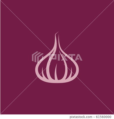 Garlic vector icon illustration design Garlic vector icon illustration design 61560000