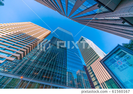 Tokyo Cityscape in Japan Otemachi Large-scale mixed development "Otemachi One" 61560167