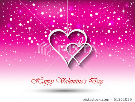 Valentine day background. 61561039