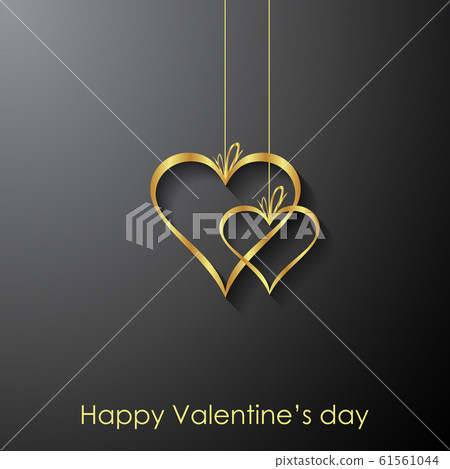 Valentine day background. 61561044