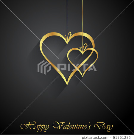 Valentine day background. 61561285