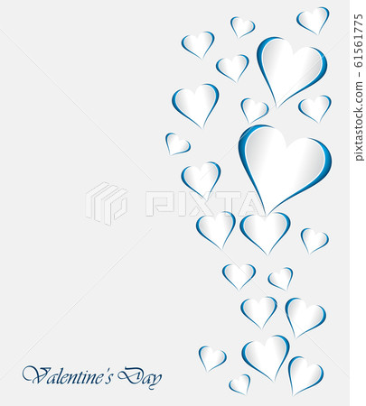 Valentine day background. 61561775