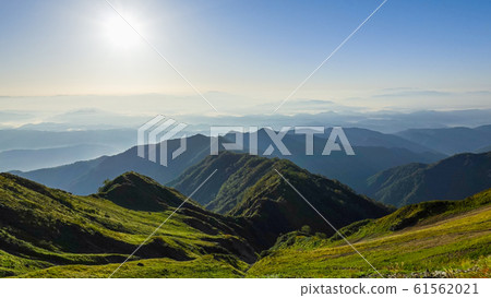 View from Goryu Sanso towards Tomi ridge (morning) 61562021