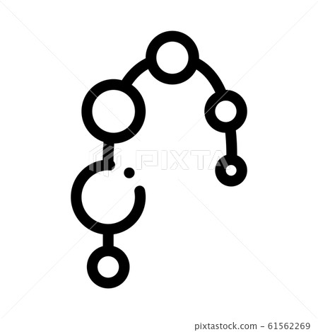 Anal Masturbation Icon Vector Outline Illustration 61562269