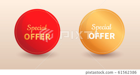 Special Offer, sale tag 61562386