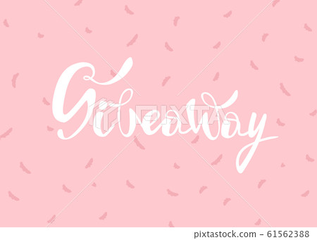 Giveaway vector illustration 61562388