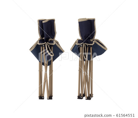 folding canvas camping chairs isolated on white folding canvas camping chairs isolated on white 61564551