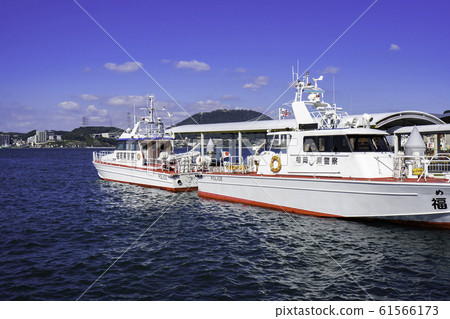 Mojiko Retro Fukuoka Prefectural Police Patrol Boat Moji Ward, Kitakyushu City, Fukuoka Prefecture 61566173