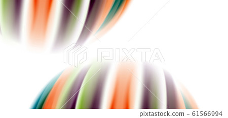 Silk smooth lines on white, liquid fluid color waves. Vector Illustrations For Wallpaper, Banner, Background, Card, Book, Illustration, landing page, cover, placard, poster, banner, flyer, design Silk smooth lines on white, liquid fluid color waves. Vector Illustrations For Wallpaper, Banner, Background, Card, Book, Illustration, landing page, cover, placard, poster, banner, flyer, design 61566994