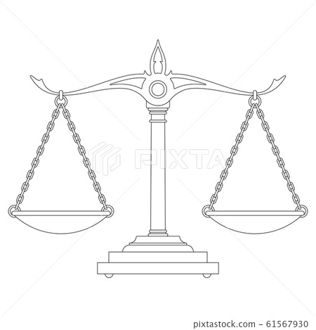 Scales of justice Scales of justice 61567930