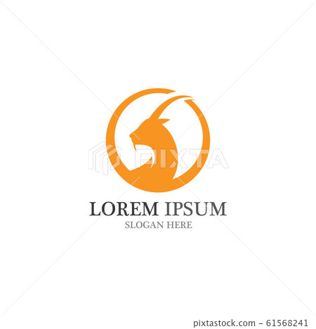 Goat Logo Template vector icon Goat Logo Template vector icon 61568241