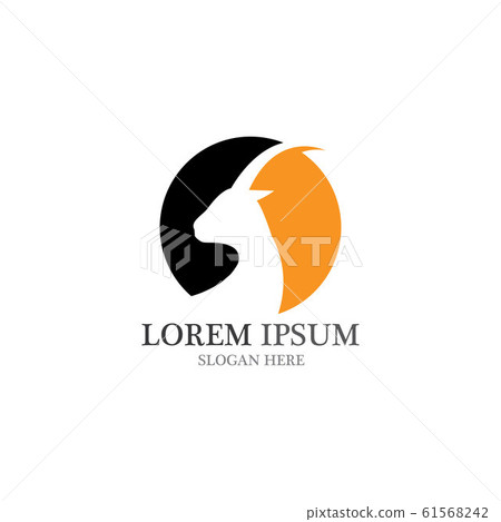 Goat Logo Template vector icon Goat Logo Template vector icon 61568242