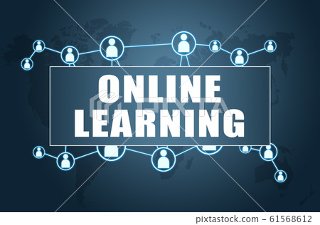Online Learning - Stock Illustration [61568612] - PIXTA