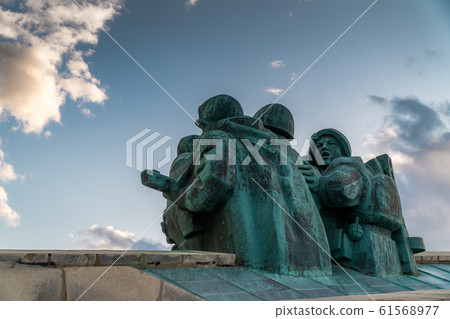 Russia. Krasnodar region. Monument to the defenders of Malaya Zemlya in the city of Novorossiysk. Russia. Krasnodar region. Monument to the defenders of Malaya Zemlya in the city of Novorossiysk. 61568977
