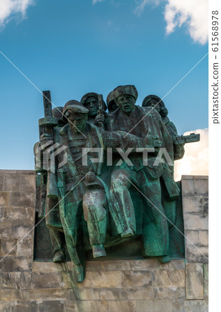 Russia. Krasnodar region. Monument to the defenders of Malaya Zemlya in the city of Novorossiysk. Russia. Krasnodar region. Monument to the defenders of Malaya Zemlya in the city of Novorossiysk. 61568978