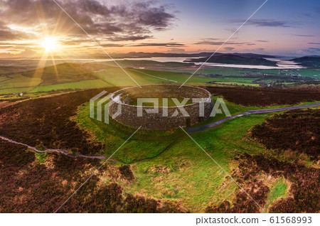 Grianan of Aileach ring fort, Donegal - Ireland 61568993