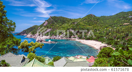 Beautiful Koh Tao islands in Thailand. Tanote Bay 61571678