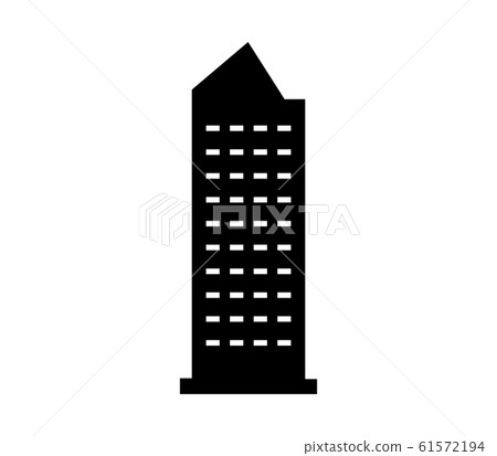 skyscraper icon - Stock Illustration [61572194] - PIXTA