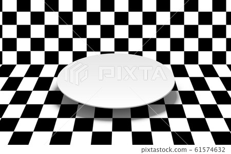 white podium in the black and white room white podium in the black and white room 61574632