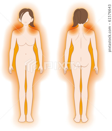 溫暖的肩膀的女人 61576643