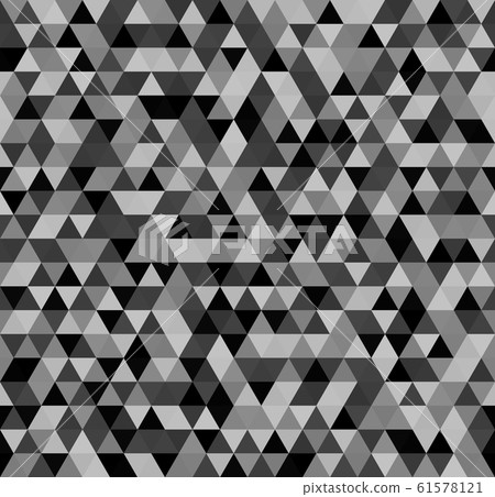 Triangle pattern. Seamless vector background - Stock Illustration ...