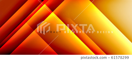 Trendy simple fluid color gradient abstract background with dynamic straight shadow line effect. Vector Illustration For Wallpaper, Banner, Background, Card, Book Illustration, landing page 61578299
