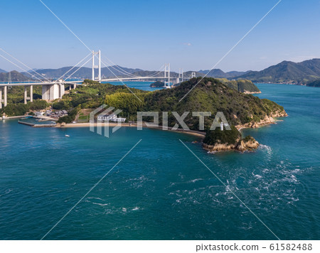 Whirlpools (Uzushio) of Kurushima Strait 61582488