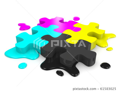 CMYK Puzzle CMYK Puzzle 61583025