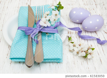 easter table setting easter table setting 61583050