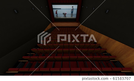Movie Theater No People Screen Family Sea Illustration 20 61583707