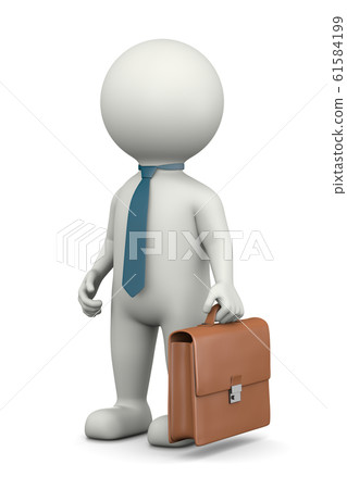 Businessman 3D Character 61584199