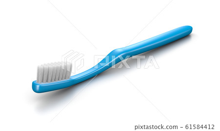 blue toothbrush