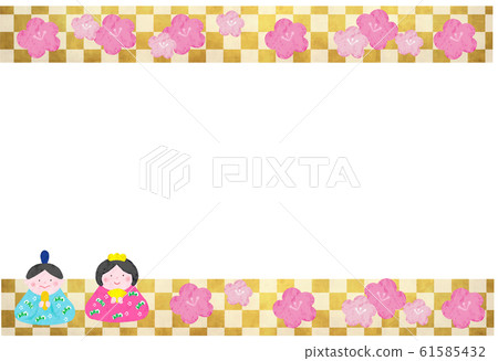 Hina Matsuri金一鬆桃框 61585432