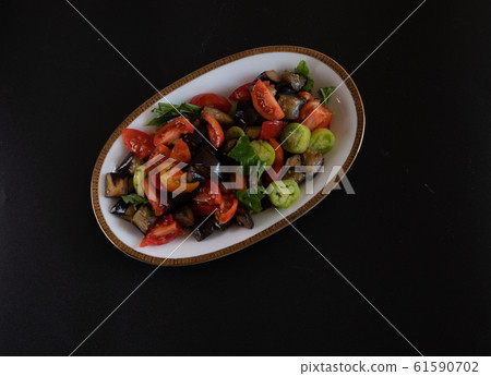 caponata, italian sicilian eggplant caponata, italian sicilian eggplant 61590702