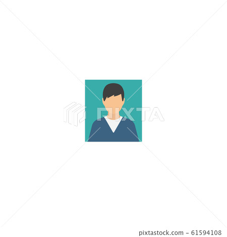Men icon symbol flat style-插圖素材 [61594108] - PIXTA圖庫