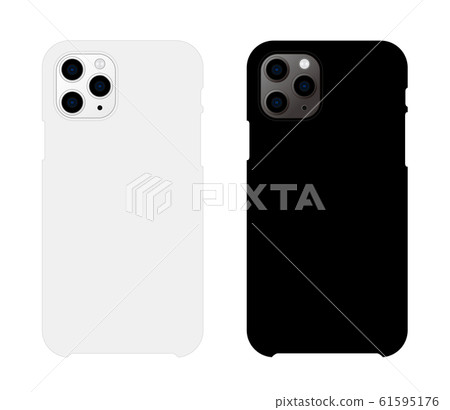 智能手機保護套模板插圖集/ iPhone 11pro 61595176