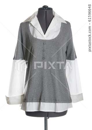 dummy with clothes on white dummy with clothes on white 61596648