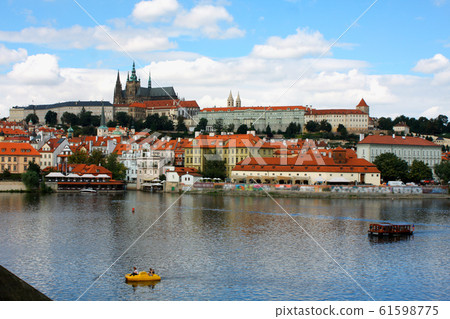 Cityscape of Prague - Czech Republic - travel and Cityscape of Prague - Czech Republic - travel and 61598775