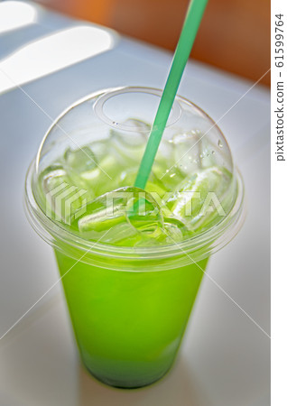 Tarragon lemonade with ice cubes Tarragon lemonade with ice cubes 61599764