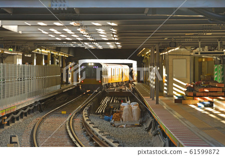 東京鐵路地下鐵：銀座線澀谷站前站台 61599872