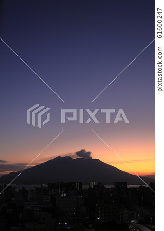 Sakurajima (dawn) 61600247