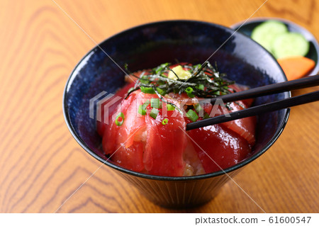 Pickled tuna on rice 61600547